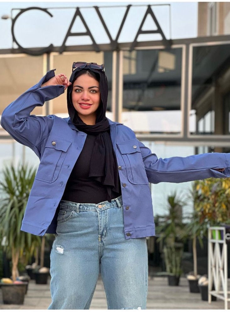 Petrulem Basic Women Jacket With Pockets