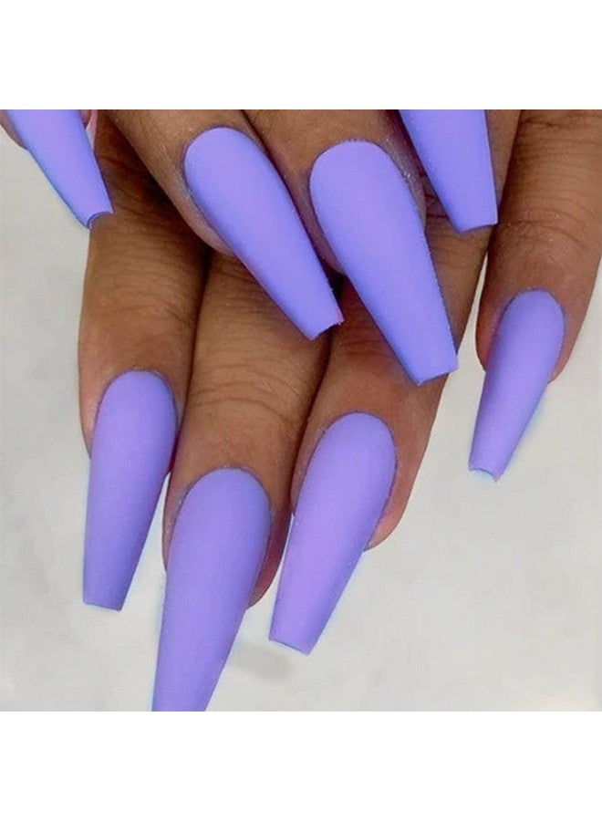 Addfavor 200Pcs Coffin Press On Nails Long Full Cover Acrylic Fake Nails Ballerina False Nail Tips With Chunky Glitter And Sticker Decals For Women Teen Girls Fingernail Design Manicure - Image 3