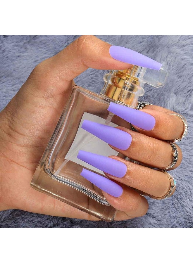 Addfavor 200Pcs Coffin Press On Nails Long Full Cover Acrylic Fake Nails Ballerina False Nail Tips With Chunky Glitter And Sticker Decals For Women Teen Girls Fingernail Design Manicure - Image 5