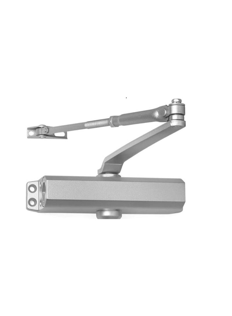 Heavy Duty Automatic Hydraulic Door Closer, Aluminum, for Commercial Office and Entry Doors