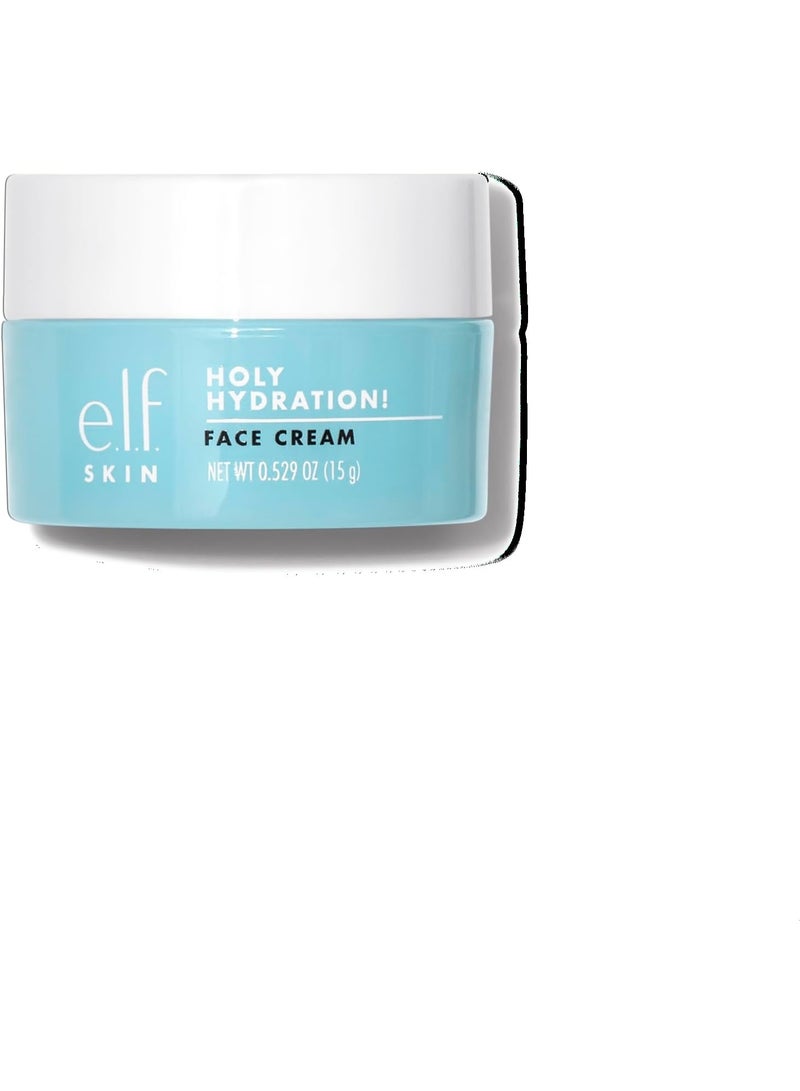 elf SKIN Mini Holy Hydration Face Cream Moisturizer For Nourishing 0.529 Oz - Image 1