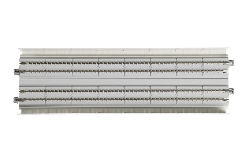 Kato USA Inc. N 248mm 9-3/4 Straight Dbl Viaduct Concrete 2 KAT20401 N Track - Image 2
