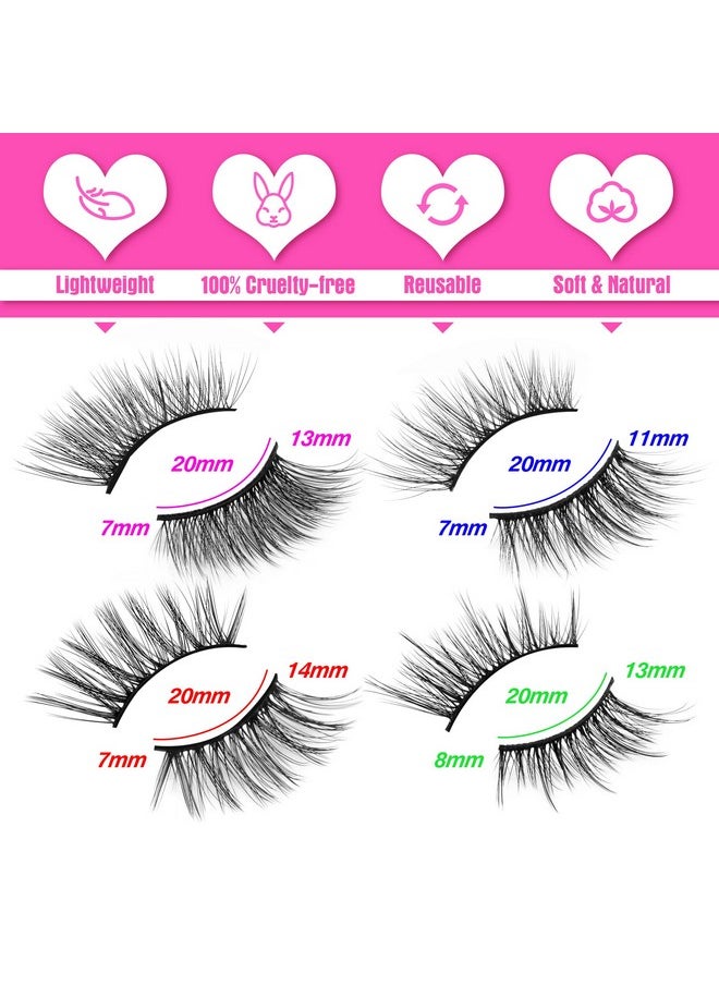 Half Lashes Natural Look Fluffy False Eyelashes Wispy 4 Styles Cat Eye Lashes 3D Natural Volume Accent Lashes 20 Pairs Pack By Yawamica - pzsku/ZABDBFA4386E62BFD9AEEZ/45/_/1707975241/64d58e7c-afcc-4b9c-94ac-c22f5902d455