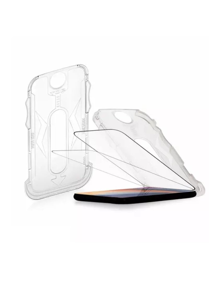 DIGI CORE 3 Pack Full Coverage iPhone 15 Pro Max Magsafe Case With Camera Lens For iPhone 15 Pro Max Screen Protector 6.7 Inch Easy Installation Kit Auto Alignment 9H Hard 99.99% HD Clear Bubble Free - Image 4