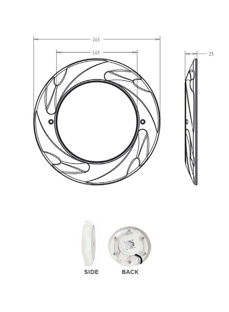 Aqua LED Pool Light White Color - Image 2