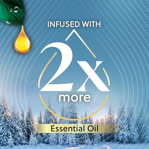 Air Wick Plug In Advanced Scented Oil,Glistening Snow + Frosted Mint,Air Fresheners for Home Long Lasting, Room Freshener, Air Freshener Plug In, House Essentials for Small Spaces + Large Spaces,5 ct - Image 2