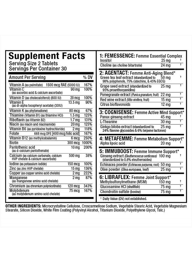 AllMax Nutrition VITAFORM – Premium – Multi-Vitamin for Women – 30-Day Supply - Image 5