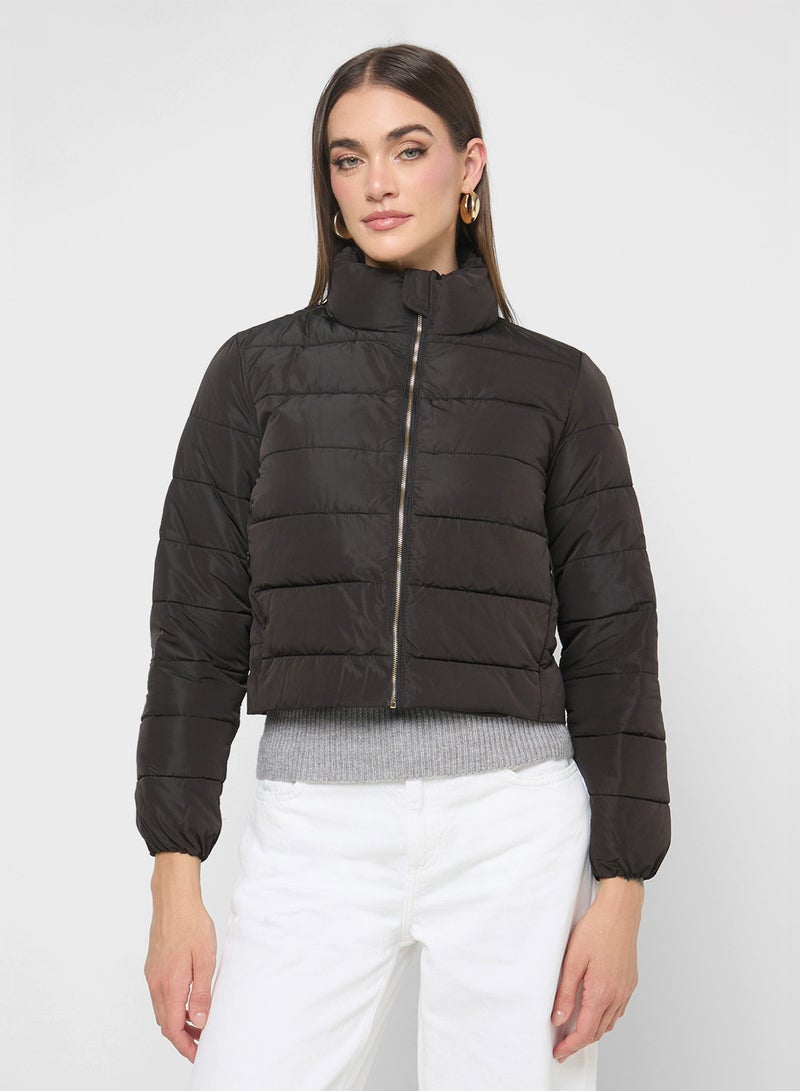 ايلا جاكيت مبطن بسحاب - Image 1