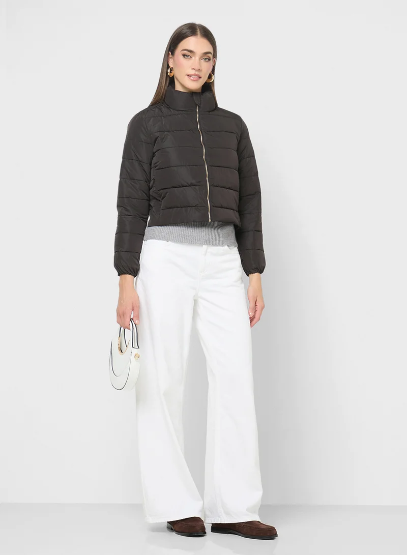 ELLA Padded Zipped Jacket
