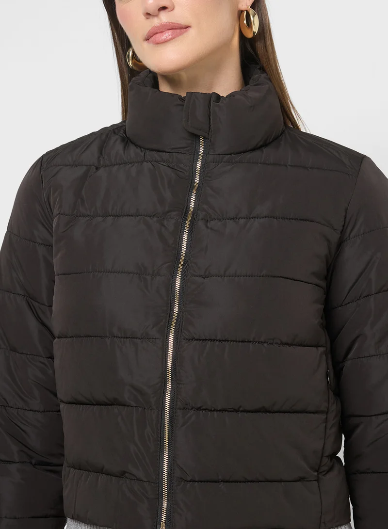 ELLA Padded Zipped Jacket