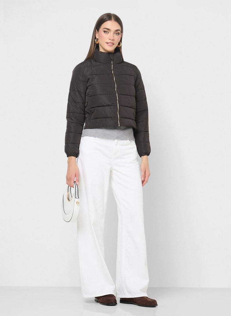 ELLA Padded Zipped Jacket - Image 5