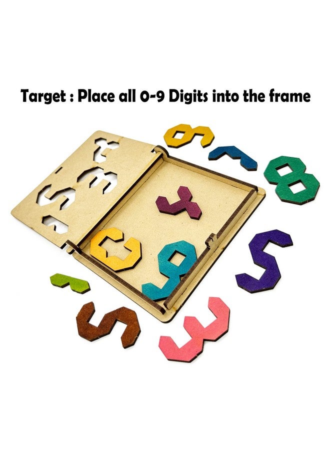 فنفينشين لعبة سفر جيبية من Funvention DIY DigiPuzzle للأطفال من سن 4 سنوات فما فوق، لعبة لوحية تعليمية ممتعة، أفضل هدايا عيد الميلاد - Image 3