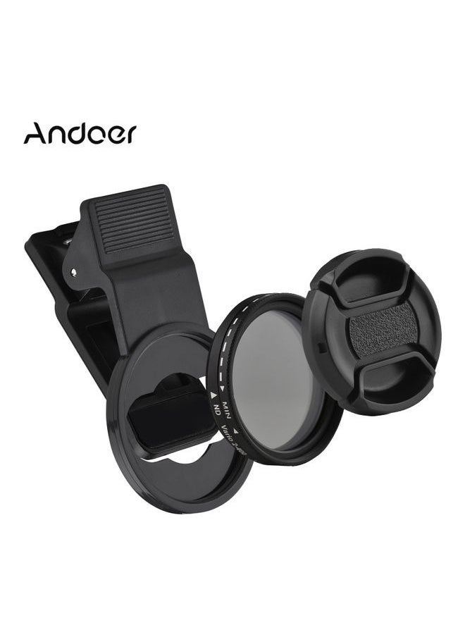 NIBEMINENT - Professional Clip-on Phone Filter Lens Black - Image 1