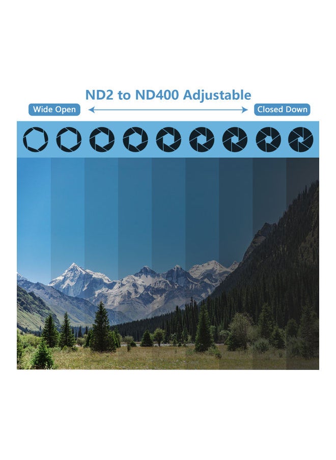 NIBEMINENT - Professional Clip-on Phone Filter Lens Black - Image 1
