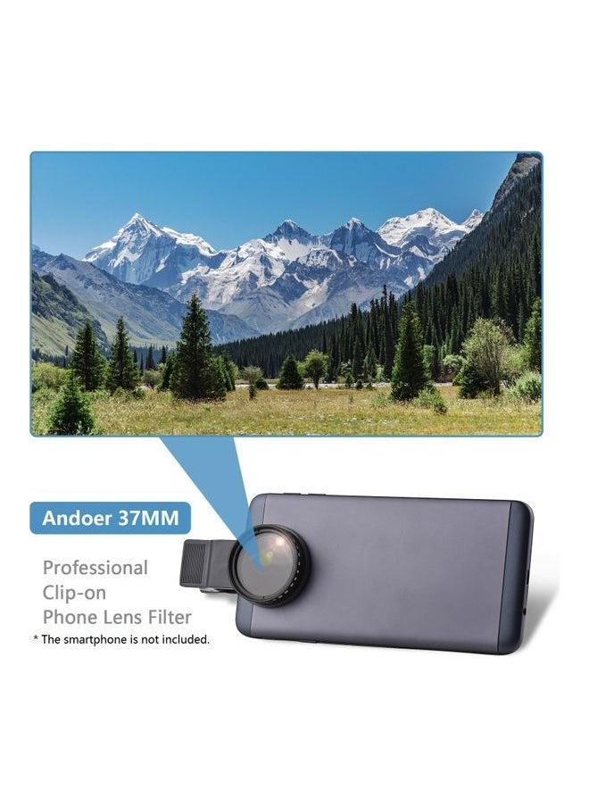 NIBEMINENT - Professional Clip-on Phone Filter Lens Black - Image 1