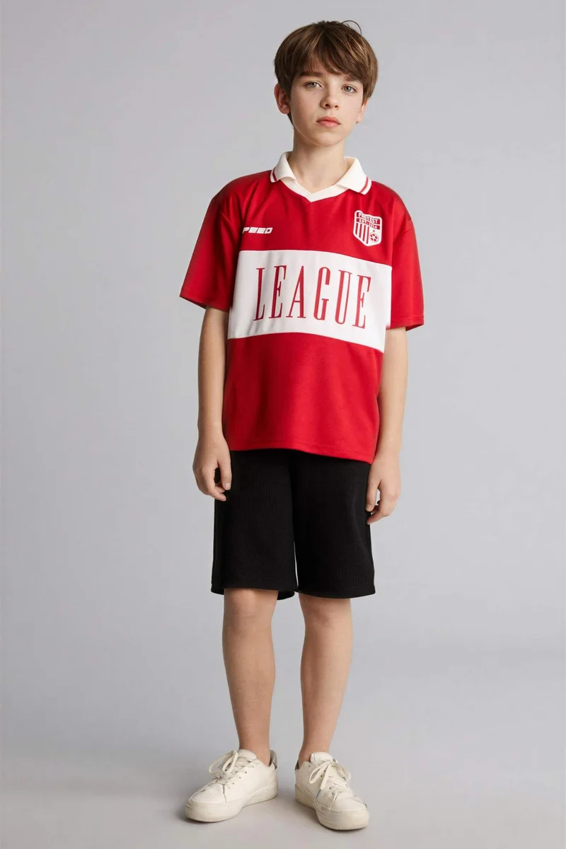 ديفاكتو Boy Waffle Shorts