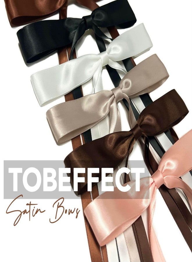 Tobeffect Hair Bows for Women Girls 12PCS Bow Hair Clips Cute Hair Ribbon Bows for Hair Fashion Hair Accessories for Women - Image 2