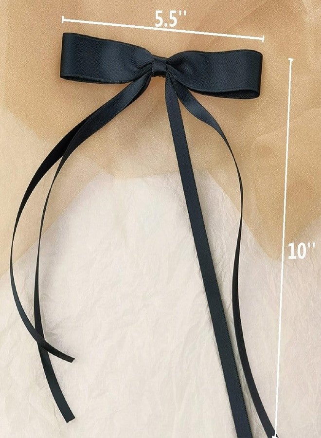 Tobeffect Hair Bows for Women Girls 12PCS Bow Hair Clips Cute Hair Ribbon Bows for Hair Fashion Hair Accessories for Women - Image 3