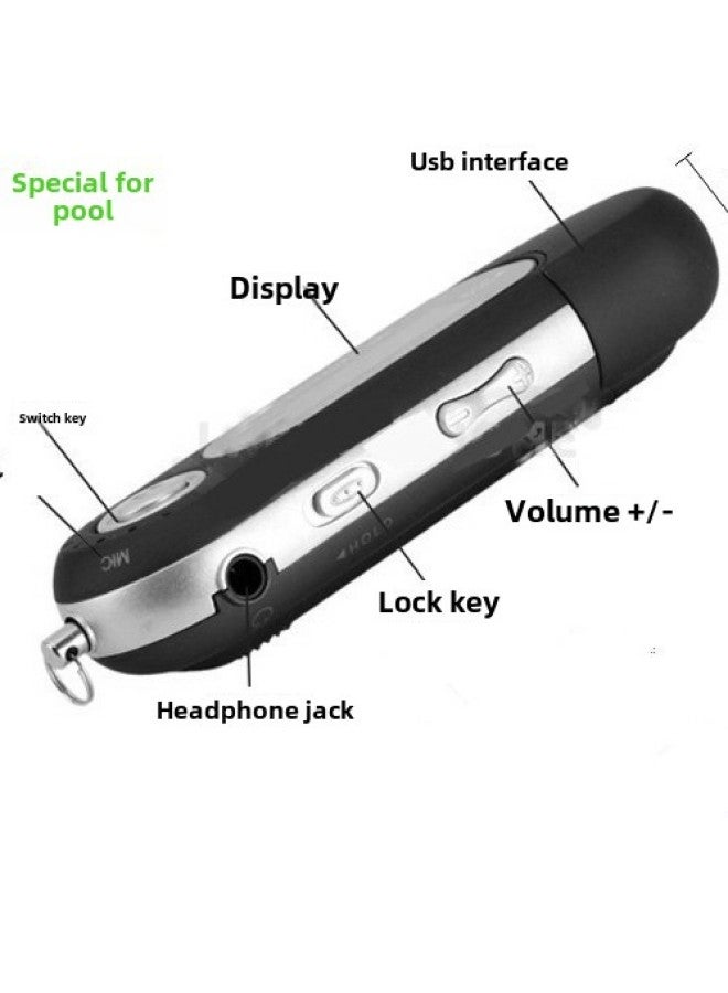 Classic Old Big Chaohua MP3 7 Dry Battery MP3 Player USB In-line MP3 Battery Walkman-Body Color:Red-Memory Capacity:Plug-in Card Version Monochrome Screen (without Built-in Memory) - Image 5