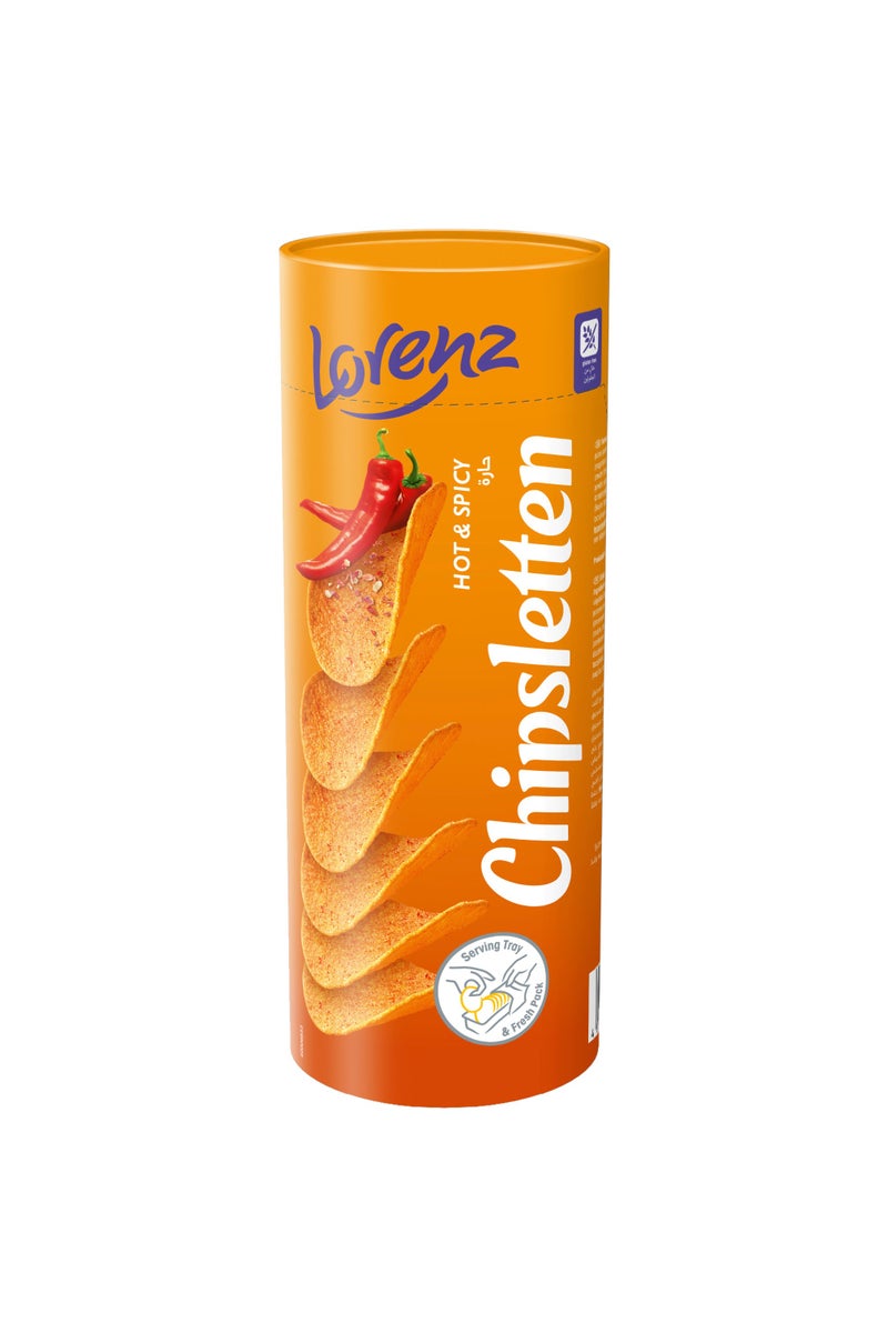 Lorenz Chipsletten Hot And Spicy 100g
