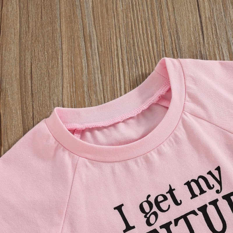 Fernvia Toddler Girls Clothes 1T 2T 3T 4T 5T Summer Outfits Baby Kids Short Sleeve T-Shirt Tops & Camouflage Shorts Sets (B-Pink, 3-4 Years) - Image 4
