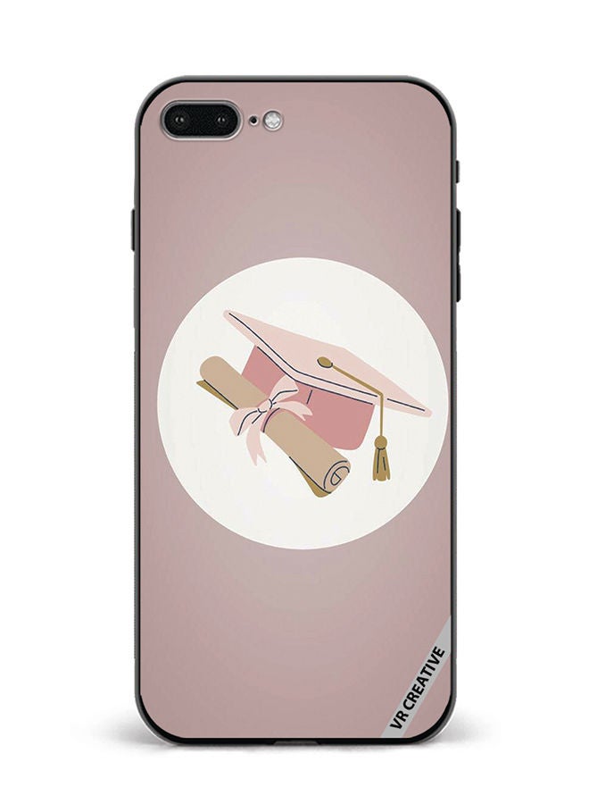 VR CREATIVE غطاء حماية لجهاز آبل آيفون 7 بلس/8 بلس بتصميم متعدد الألوان - Image 1