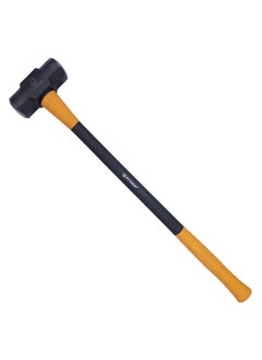 KINGSLEY HAND TOOLS Python Sledge Hammer Professional Fiberglass Handle Heavy Duty Sledgehammer for Demolition Construction and Tough Jobs Shock Absorbing Durable Steel Head Ideal for Heavy Work 3FH12 