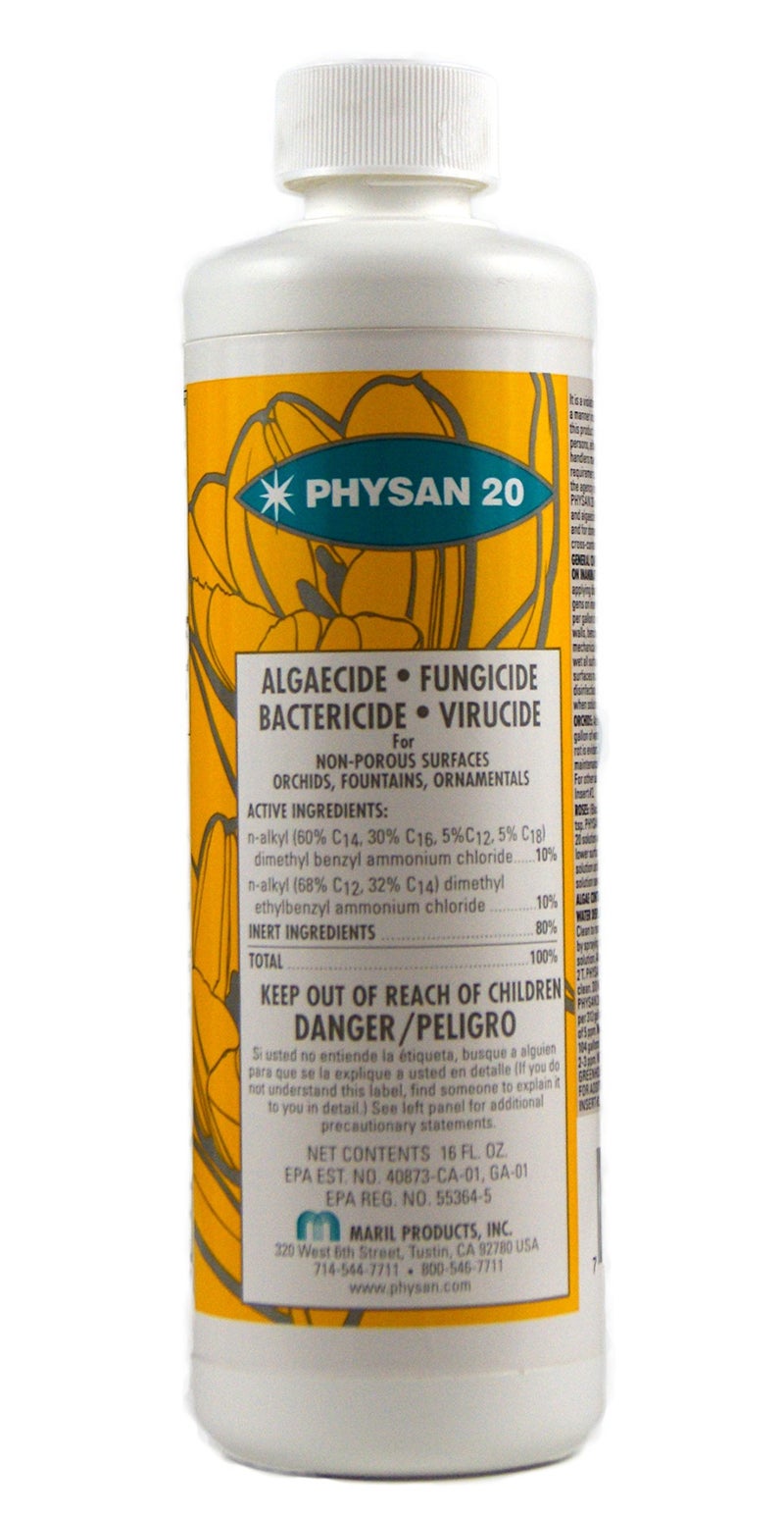 Hydrofarm مبيد الطحالب والفطريات والبكتيريا والفيروسات فيزان PSPTA20، 16 أونصة - Image 1