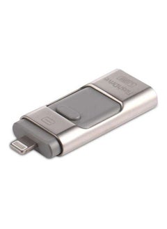 NIBEMINENT 3-in-1 U-Disk USB Flash Drive 64 Gb Grey  - Image 1