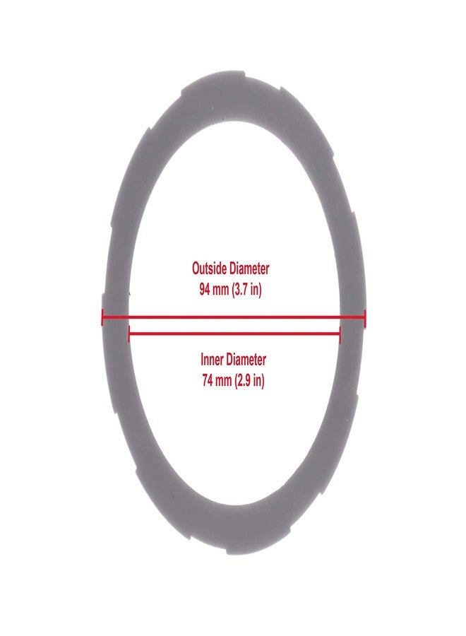 Blendin Replacement Spare Silicone Rubber Sealing O-Ring Gasket, Compatible with Oster Pro 1200 Series Blenders, Replaces Part # 182341-000-842 - Image 2