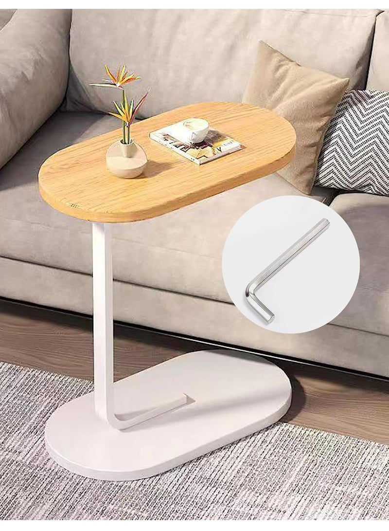 DubaiGallery طاولة جانبية بتصميم فريد من الخشب للمنزل والمكتب - Image 1