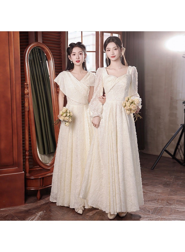 KUYING New Fashionable and Elegant Bridesmaid Dress  - Image 3