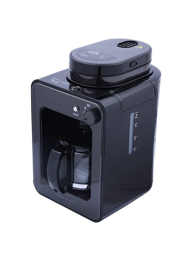 Alsaif Electric Fresh Coffee Machine With Two Grinding Option 580 ml 600 W E03411 Black - Image 4