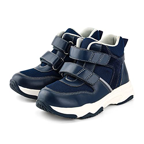 princepard Orthopedic Shoe for Kids and Toddlers,Corrective Sneakers with Ankle and Arch Support for Boys and Girls'Flat Feet and Tiptoe Walking,Anti-Slip Sole Blue - Image 5