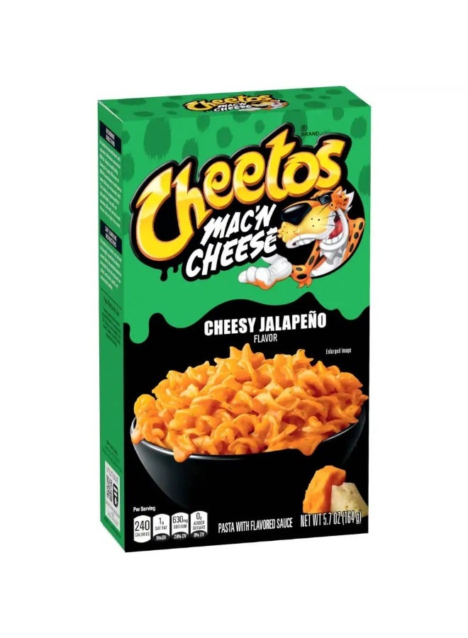 Cheetos Mac 'N Cheese Cheesy JalapeÃ±o Flavor Pasta 164g