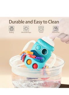 MUMS PLANET Montessori Toys for 1 Year Old, Sensory Toys for Babies 1-3, Food Grade Silicone Pull String Activity Toy, Travel Toys for Babies Boys Girls 1 2 3 Year Old  - Image 4