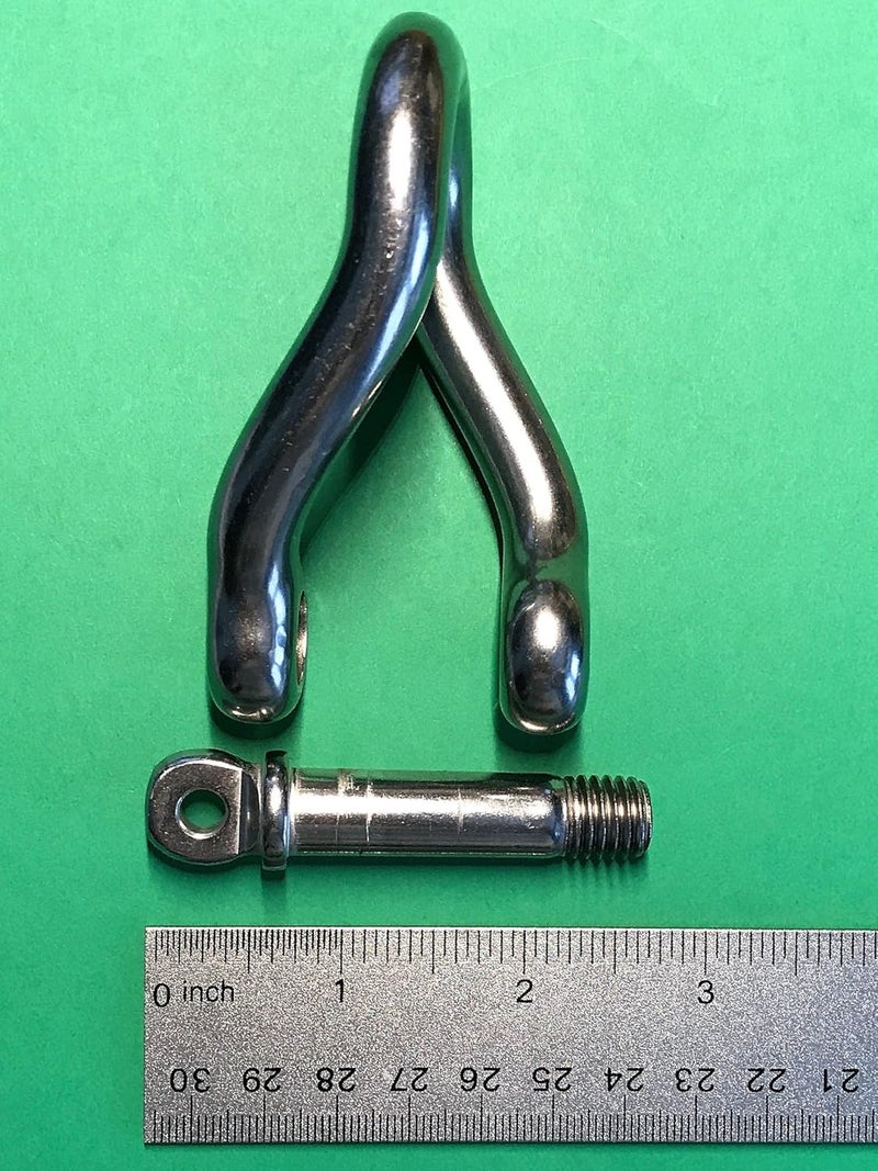 US Stainless Stainless Steel 316 Twist Shackle - Image 5