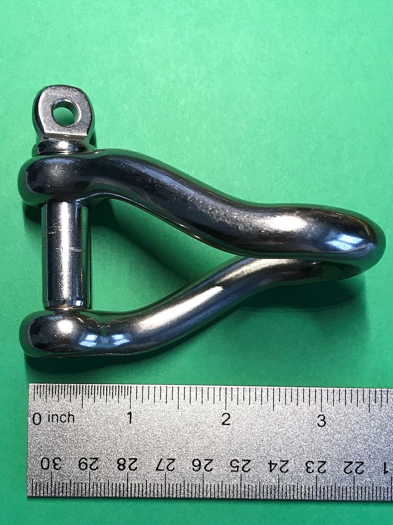 US Stainless Stainless Steel 316 Twist Shackle - Image 3