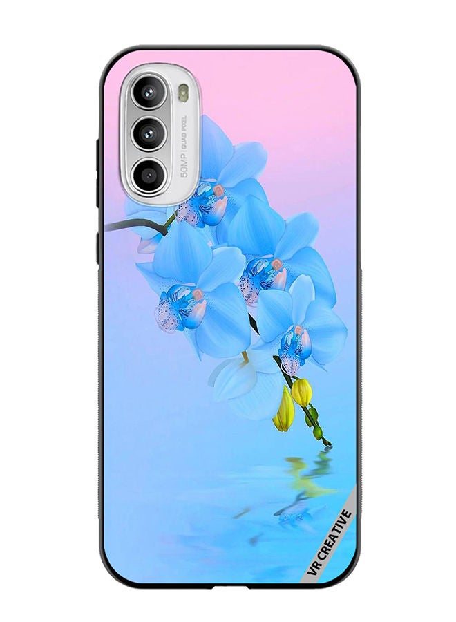 VR CREATIVE Protective Case Cover For Motorola Moto G82 Flower Design Multicolour - Image 1