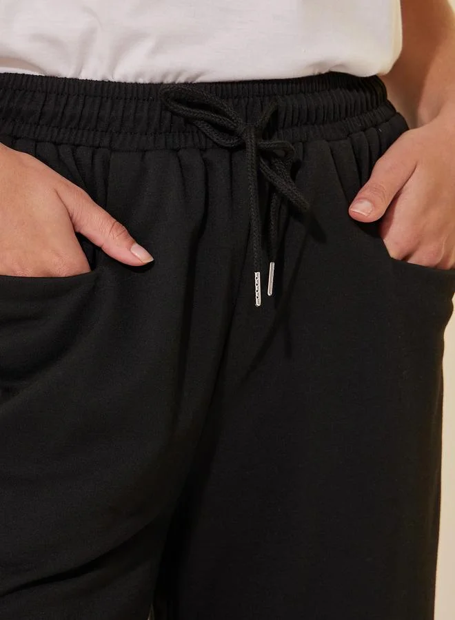 Take Two Take Two Solid Wide Leg Pants with Front Pockets