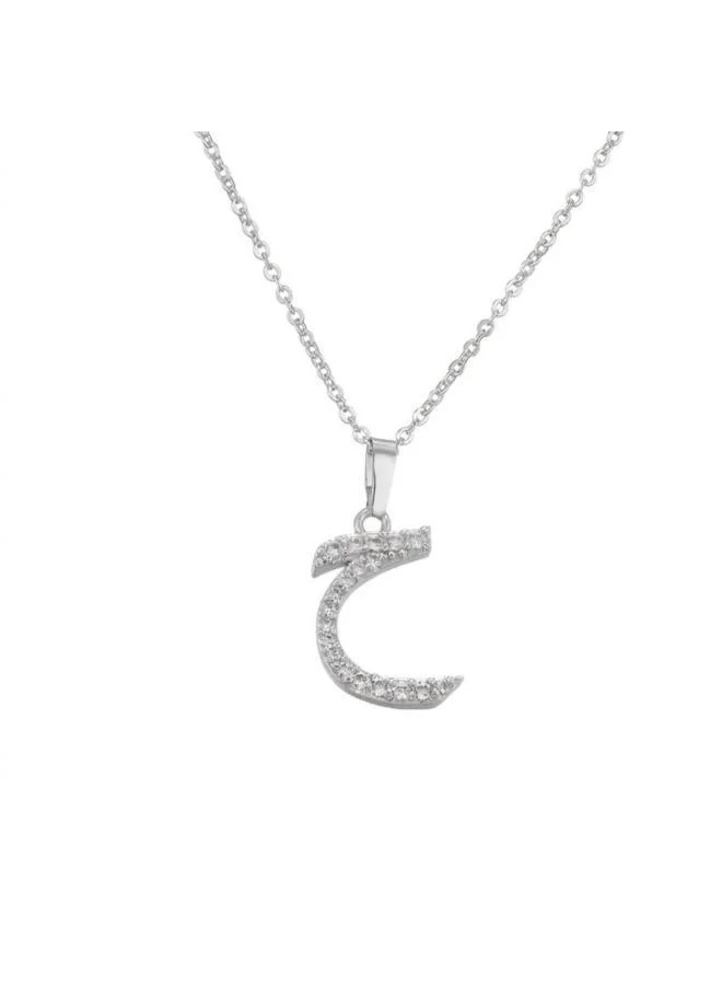 Arabic Letter 'Haa' Necklace 18k Gold Plated