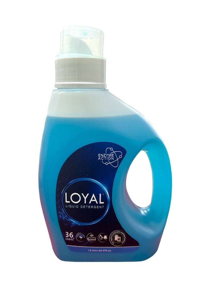 loyal Liquid Detergent With Enzyme Action Up to 36 Loads - 1.8 Liters - Image 1