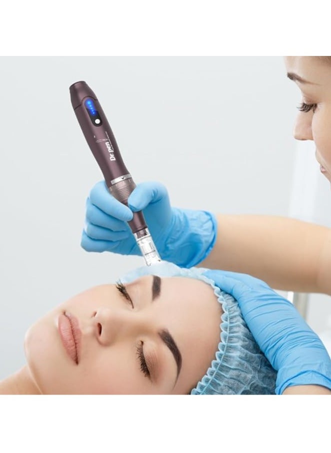 دي آر. بن طقم قلم المايكرونيدلينج الاحترافي Dr. Pen Ultima A10 - أحدث تقنيات المايكرونيدلينج لنمو الشعر واللحية Dermapen - قلم ديرما لاسلكي - قلم رائع للبشرة للوجه والجسم  - Image 5