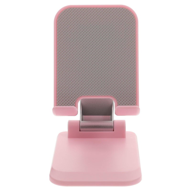 Adjustable Foldable Telescopic Phone Stand Pink Portable Desktop Holder Home Office - Image 2