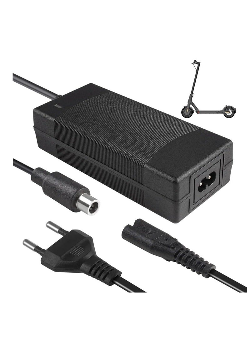42V 2A AC Electric Scooter Charger for Xiaomi M365 Pro Mi 3 1s Universal Battery for Electric Scooter Battery by XPJKC, Adult Black - Image 1