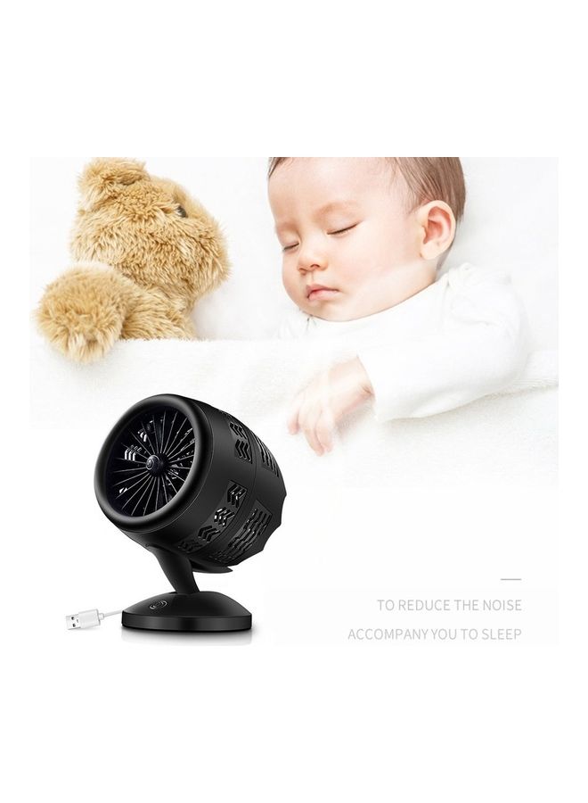 Mini Air Circulation Black 19.5 x 16 x 14.2cm - Image 2