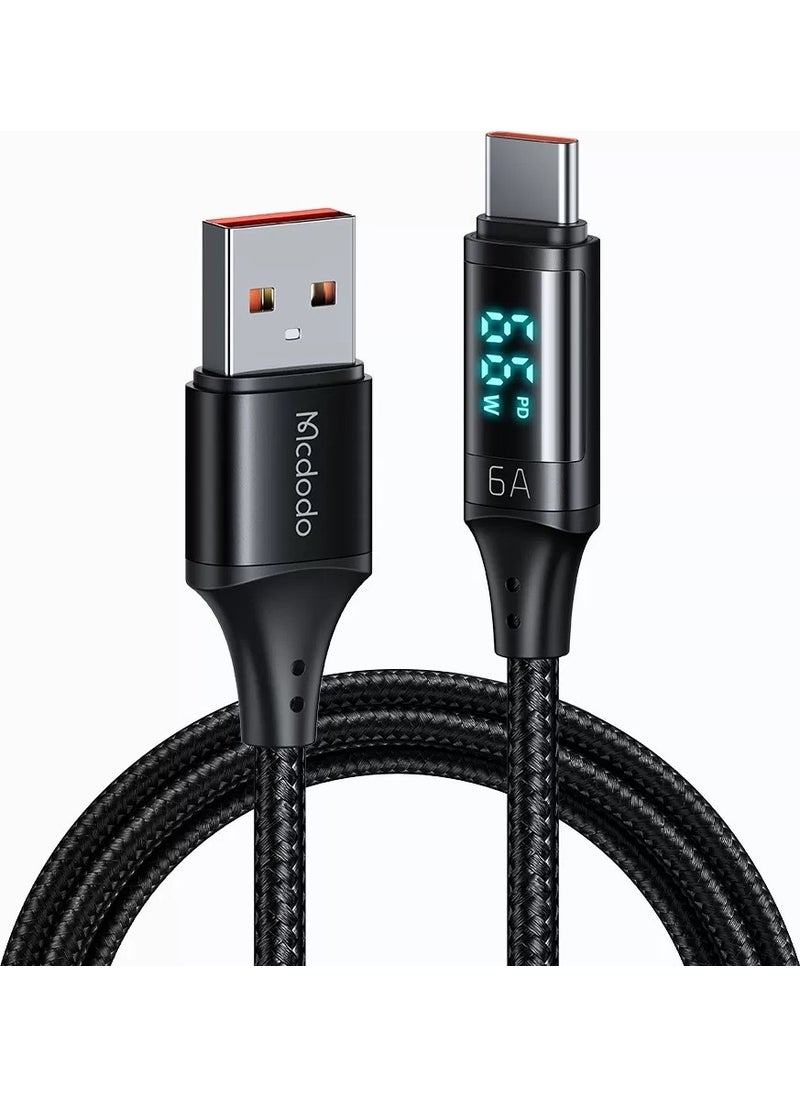 CA-1080 Type-C 6A Digital Display Super Speed ​​Data/Charging Cable 1.2m-Black - pzsku/ZABDE37418274D7E18D9CZ/45/_/1740594342/9557346f-71cf-49b4-a261-aacc77e6bab4