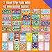 SpriteGru 2 Travel Game Pads 61 Dry Erase Activities Games Reusable Erasable Book Fun Explore Find Brain Challenge Games Interesting Educational Toy and Learning Tool for Road Trip Airplane Travel - Image 4