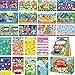 SpriteGru 2 Travel Game Pads 61 Dry Erase Activities Games Reusable Erasable Book Fun Explore Find Brain Challenge Games Interesting Educational Toy and Learning Tool for Road Trip Airplane Travel - Image 2
