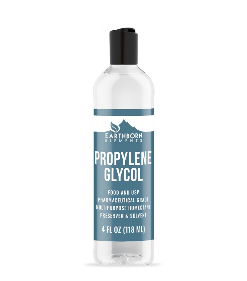 Earthborn Elements Propylene Glycol 4 fl oz, Pure & Undiluted, No Additives - Image 1